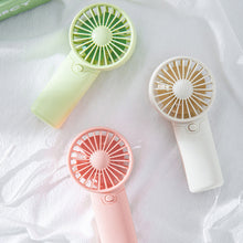 Load image into Gallery viewer, Mini Fan Portable Convenient Creative Small Fan Handheld Pocket Hand-held Fan Lightweight Adjustable Cute Small Fan Student Gift