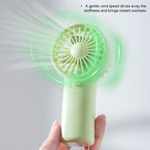 Load image into Gallery viewer, Mini Fan Portable Convenient Creative Small Fan Handheld Pocket Hand-held Fan Lightweight Adjustable Cute Small Fan Student Gift