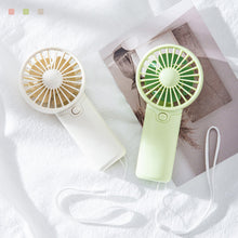 Load image into Gallery viewer, Mini Fan Portable Convenient Creative Small Fan Handheld Pocket Hand-held Fan Lightweight Adjustable Cute Small Fan Student Gift