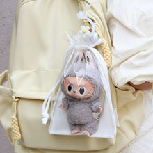 Load image into Gallery viewer, 1Pc Mystery Box Storage Case Anime Ornaments Mystery Box Organizer Box Square Plush Dolls Display Bag With Keychain