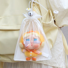 Load image into Gallery viewer, 1Pc Mystery Box Storage Case Anime Ornaments Mystery Box Organizer Box Square Plush Dolls Display Bag With Keychain