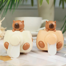 Load image into Gallery viewer, New Design Electric Fan Rechargeable Capybara Shaped Wrist Fan Kawaii Carpincho Foldable Design for Daily Use Outdoor Essentials