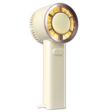 Load image into Gallery viewer, Handheld Fan Silent Electric Fan With Light Powerful Cool Wind Low Noise Portable Strong Breeze Noise-Free Cooling for Outdoor/Office/Travel