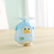 Load image into Gallery viewer, Durable Compact Electric Fan Cute Duck Theme Handheld Fan Mini Fan Foldable Handle 3 Wind Modes & Eco-Friendly ABS Material