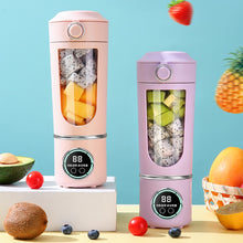 Load image into Gallery viewer, 1500mah New 700ml Portable 2-in-1 Juice Maker Blender Cup BPA-free Smoothies/Ice Fruits/Nuts Blender Bottle Office/Camping Gift for Fitness Lovers