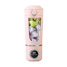 Load image into Gallery viewer, 1500mah New 700ml Portable 2-in-1 Juice Maker Blender Cup BPA-free Smoothies/Ice Fruits/Nuts Blender Bottle Office/Camping Gift for Fitness Lovers