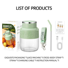 Load image into Gallery viewer, New 350/800ml Portable Juice Maker Blender Cup Smoothies/Ice Fruits/Nuts Blender Bottle Office/Camping Gift for Fitness Lovers Kitchen Tools Appliances