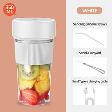 Load image into Gallery viewer, New 350/800ml Portable Juice Maker Blender Cup Smoothies/Ice Fruits/Nuts Blender Bottle Office/Camping Gift for Fitness Lovers Kitchen Tools Appliances