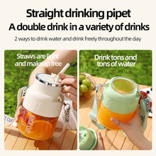 Load image into Gallery viewer, New 350/800ml Portable Juice Maker Blender Cup Smoothies/Ice Fruits/Nuts Blender Bottle Office/Camping Gift for Fitness Lovers Kitchen Tools Appliances