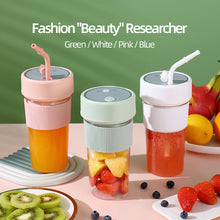 Load image into Gallery viewer, New 350/800ml Portable Juice Maker Blender Cup Smoothies/Ice Fruits/Nuts Blender Bottle Office/Camping Gift for Fitness Lovers Kitchen Tools Appliances