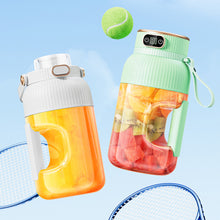 Load image into Gallery viewer, Newest 1200ml 1300mah Portable Juicer Blender Cup Smart LED Personal Leakproof One-Button Control Blender Sport Bottle Camping Fitness