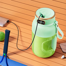 Load image into Gallery viewer, Newest 1200ml 1300mah Portable Juicer Blender Cup Smart LED Personal Leakproof One-Button Control Blender Sport Bottle Camping Fitness