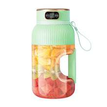 Load image into Gallery viewer, Newest 1200ml 1300mah Portable Juicer Blender Cup Smart LED Personal Leakproof One-Button Control Blender Sport Bottle Camping Fitness