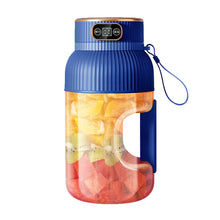Load image into Gallery viewer, Newest 1200ml 1300mah Portable Juicer Blender Cup Smart LED Personal Leakproof One-Button Control Blender Sport Bottle Camping Fitness