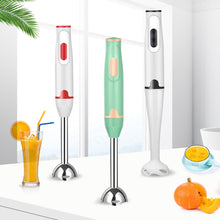 Load image into Gallery viewer, Multifunctional Electric Blender EU/US/UK Plug Stirring Rod Mixer Stainless Steel Stick Hand Blender Food Grade for Baby Food Baking Kitchen Tool