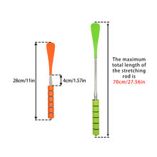 Load image into Gallery viewer, Long Adjustable Retractable Shoehorn Shoe Helper Stainless Steel Long Handle Shoehorn Durable Professional Lazy Shoe Lifter Tool