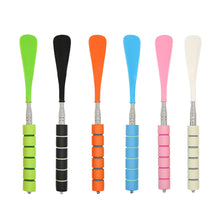 Load image into Gallery viewer, Long Adjustable Retractable Shoehorn Shoe Helper Stainless Steel Long Handle Shoehorn Durable Professional Lazy Shoe Lifter Tool