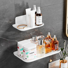 Load image into Gallery viewer, Simplicity Wall-Mounted Storage Rack Nordic Style Foldable Storage Board Without Drilling Holes Wall Organizer Bathroom Storage Tools