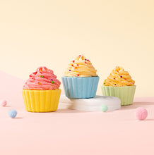 Load image into Gallery viewer, Cupcake Bath Salt Ball Essential Oil Bath Bubble Ball Aromatic Moisturizing Nourishing Skin Care Shower Ball Body Cleansing Self-Care Essential
