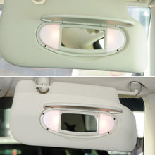 Load image into Gallery viewer, Car Sun Visor Sunshade Panel Housing Vanity Mirror Cover Black For MINI Cooper S One D JCW R55 R56 R57 R59 R60 Accessories