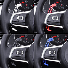 Load image into Gallery viewer, Car Steering Wheel Paddle Shift Extend Shifter Sticker For VW Golf 7 7.5 GTI MK7 GTE GTD RLINE Volkswage Polo Scirocco Jetta GLI