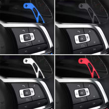 Load image into Gallery viewer, Car Steering Wheel Paddle Shift Extend Shifter Sticker For VW Golf 7 7.5 GTI MK7 GTE GTD RLINE Volkswage Polo Scirocco Jetta GLI