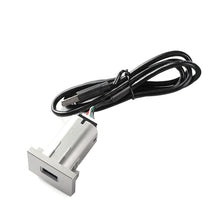 Load image into Gallery viewer, Car Charger USB Input Adapter Audio Radio u-disk Flash Socket Interface Cable Black/Silver For Ford Focus 2 Mk2 2009-2011 Accessories