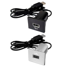 Load image into Gallery viewer, Car Charger USB Input Adapter Audio Radio u-disk Flash Socket Interface Cable Black/Silver For Ford Focus 2 Mk2 2009-2011 Accessories