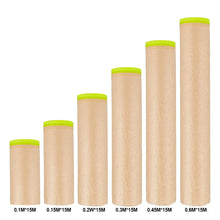 Load image into Gallery viewer, Car Painting Spray Taped Masking Paper Self Adhesive Wall Treatment Covering For Masking Protective Paper Wall Protector