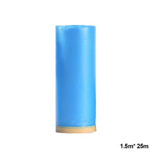 Load image into Gallery viewer, Car Repair Spray Paint Pre-Taped Maskin Film Automotive Painters Tape Plastic Drop Cloth Sheeting No Residue for Painting