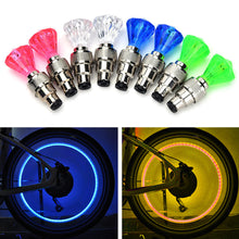 Load image into Gallery viewer, 1Pair Gemstone Bicycle Valve Light Vibration Type Tire Light For American And French Valve Stem Cycling Equipment