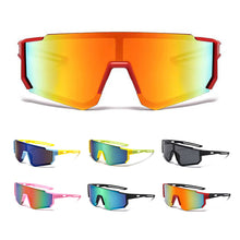 Load image into Gallery viewer, Children's Sports Cycling Windproof Sunglasses Large-Frame Skiing Goggles UV-Protective Sunglasses