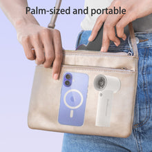 Load image into Gallery viewer, 4000mAh 199 Gears Mini Handheld Fan Outdoor Portable High-Speed Turbo Fan USB Charging