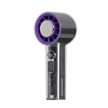 Load image into Gallery viewer, 100 Gears Summer Handheld Cooling Fan With Digital Display Outdoor Portable High-Speed Turbo Fan USB Charging