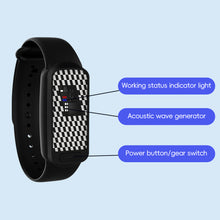 Load image into Gallery viewer, Smart Ultrasonic Mosquito Repellent Bracelet 3Gears Frequency Conversion High-Efficiency Mosquito Repellent USB Charging