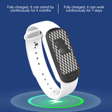 Load image into Gallery viewer, Smart Ultrasonic Mosquito Repellent Bracelet 3Gears Frequency Conversion High-Efficiency Mosquito Repellent USB Charging