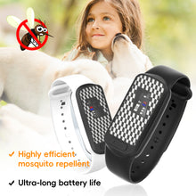 Load image into Gallery viewer, Smart Ultrasonic Mosquito Repellent Bracelet 3Gears Frequency Conversion High-Efficiency Mosquito Repellent USB Charging
