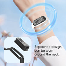 Load image into Gallery viewer, Smart Ultrasonic Mosquito Repellent Bracelet 3Gears Frequency Conversion High-Efficiency Mosquito Repellent USB Charging