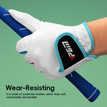 Load image into Gallery viewer, 1Pair Children's Golf Gloves Super Fiber Anti-Slip Breathable Sports Gloves Golf Equipment
