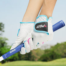 Load image into Gallery viewer, 1Pair Children's Golf Gloves Super Fiber Anti-Slip Breathable Sports Gloves Golf Equipment