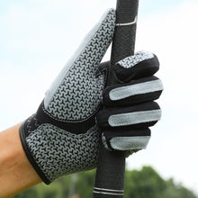 Load image into Gallery viewer, 1Pc Men's Super Fiber Cloth Golf Gloves For Left Hand Anti-Slip Breathable Sports Gloves Self-Adhesive Cloth Fixed Golf Equipment