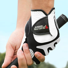 Load image into Gallery viewer, 1Pc Men's Super Fiber Cloth Golf Gloves For Left Hand Anti-Slip Breathable Sports Gloves Self-Adhesive Cloth Fixed Golf Equipment
