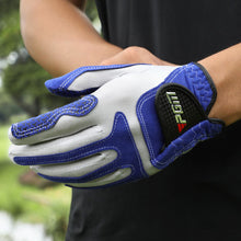 Load image into Gallery viewer, 1Pc Men's Super Fiber Cloth Golf Gloves For Left Hand Anti-Slip Breathable Sports Gloves Self-Adhesive Cloth Fixed Golf Equipment