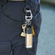 Load image into Gallery viewer, Outdoor Stainless Steel Cat Keychain Portable Detachable S-Shaped Quick-Release Buckle Hardware Accessories