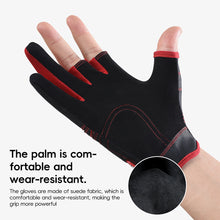 Load image into Gallery viewer, 1Pair Outdoor Exposed Finger Fishing Cycling Gloves Professional Wear-Resistant Anti-Slip Lure Gloves