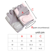 Load image into Gallery viewer, 1Pair Half-Finger Fitness Gloves Wear-Resistant Prevent Calluses Sports Hand Protectors Outdoor Cycling Anti-Slip Gloves