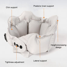 Load image into Gallery viewer, Portable Compression Inflatable U-shaped Pillow Neck Protection Pillow Compact Easy To Store Travel Car Airplane Neck Pillow