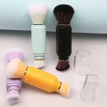 Load image into Gallery viewer, Small 2 in1 Rubik's Cube Telescopic Brush Powder Blusher Makeup Brush Portable Makeup Tool Foundation Make-up Powder Blusher Brush