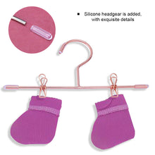 Load image into Gallery viewer, Cotton Doll BJD Doll Metal Clothing Pantyhose Clip Small Hanger Clothing Storage Multi Purpose