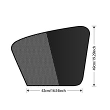 Load image into Gallery viewer, Dual- layer Magnetic Car Sunshades Sun UV Protection for Side Windows Heat Blocking Mesh Sunshade Curtain